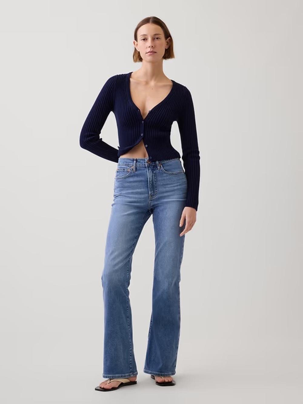 Gap • High Rise 70s Flare Jeans | Size 10